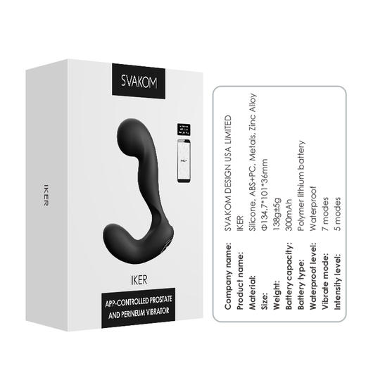 【抠震同步 比金手指更懂你】SVAKOM 司沃康前列腺按摩器男用肛塞外出后庭穿戴高潮神器 商品图8