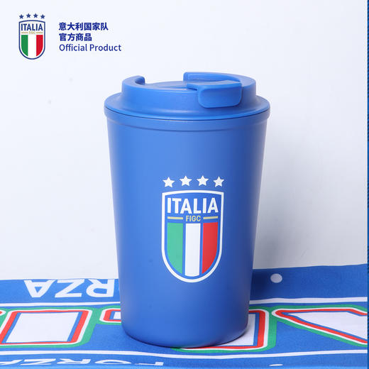 意大利国家队官方商品丨蓝色咖啡杯便捷随行杯保温保水杯冷简约 商品图4