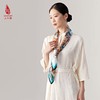 SAINTJOY/上久楷真丝方巾 真丝方巾  樱雪之城  FJS23017 商品缩略图6