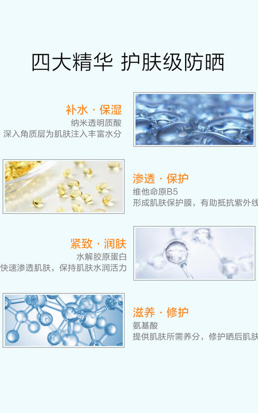 曼秀雷敦水薄清爽防晒露 80g 商品图4