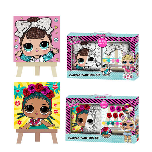 Pacherie  LOL惊喜帆布艺术画框套装 商品图0