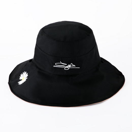 秋季渔夫帽 防风帽子女 遮阳 渔夫帽 女士帽菊花渔夫帽女 遮阳帽盆帽 商品图4