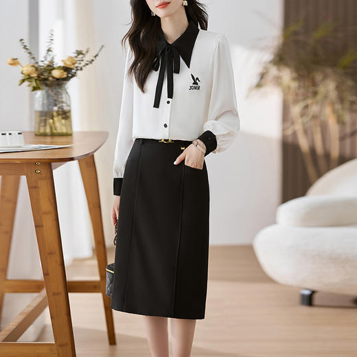 HR  WM881159气质套装韩版宽松透气遮肉显瘦洋气 商品图2