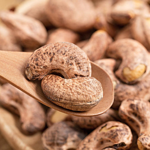 一米市集严选 紫衣腰果160g/罐 淡盐焗烤 完整带衣大果仁 商品图3