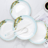 德铂Debo 绿水青山餐具套装 DEP-767 陶瓷碟碗勺盘32件套 商品缩略图5