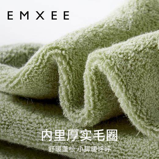 【母婴服配】EMXEE嫚熙婴童萌宠中筒毛圈袜(三双装) 商品图2