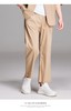 PINLI品立春季新款男装纯色宽松阔腿裤休闲长裤男B203117332 商品缩略图4