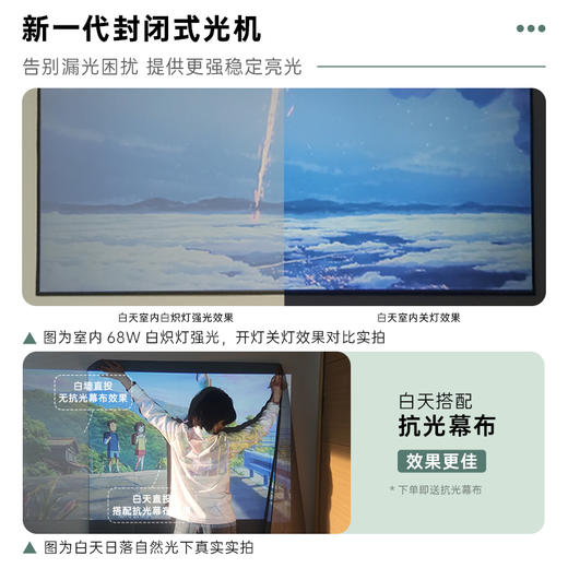 【新时代的视觉体验】光元素智能投影仪C1 商品图3