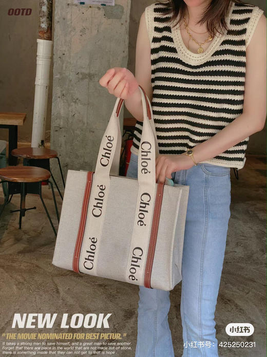 Chloe原单麻布woody 商品图0