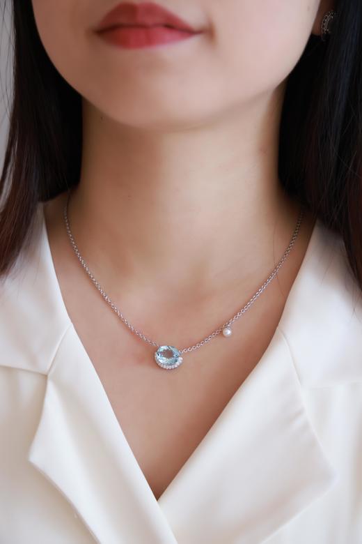 【喜悦】海蓝宝项链   CB12303085 商品图7