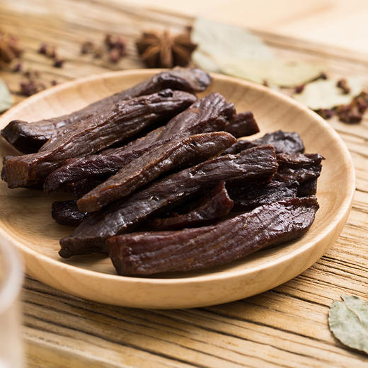 一米市集严选 西乌旗风干牛肉200g/袋 香辣/原味 货真价实 有嚼劲 商品图1