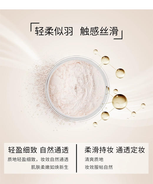 ELLE轻羽缎纱蜜粉 BK01-01 透明色 7g 商品图5