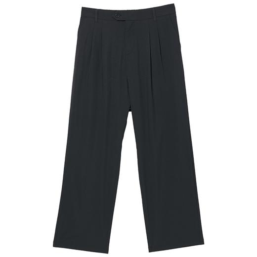 PINLI品立春季新款男装纯色宽松阔腿裤休闲长裤男B203117332 商品图9