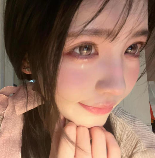 woolilens 半年抛美瞳   黑鸦粉邂逅 直径14.5mm着色13.8mm 商品图3