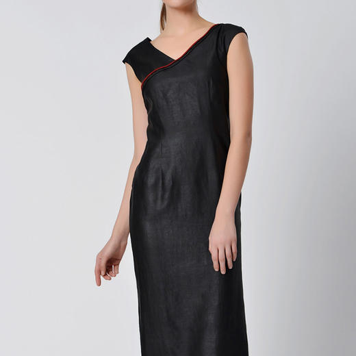 TANGY Collection天意高端莨绸连衣裙L42801 商品图1