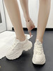 轻便透气运动休闲鞋，百搭厚底内增高女鞋YBJ-FM-95055 商品缩略图0