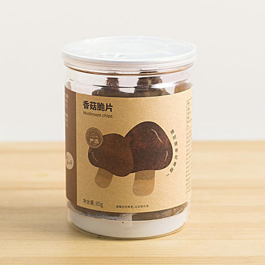 一米市集严选 香菇脆片85g/罐 商品图0