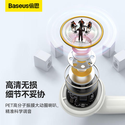 倍思 Encok系列 H18 3.5mm入耳式线控耳机 商品图5