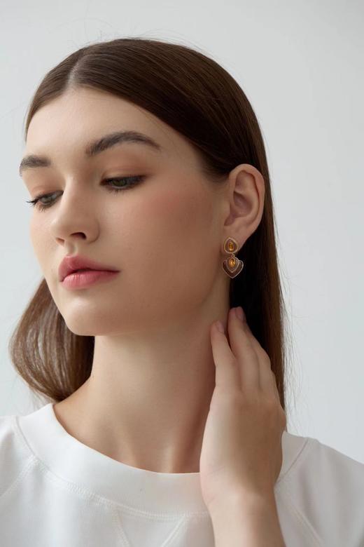 SOL DE VERANO 格兰纳达系列环套爱心耳环 商品图3