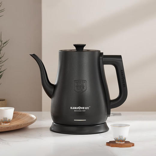 金灶（KAMJOVE）茶艺专用电热水壶长嘴烧水壶家用1.5L大容量电水壶开水壶 T-94 黑色 商品图10