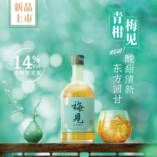 梅见青柑梅酒14度330ml*2瓶微醺低度梅酒果酒 商品图3