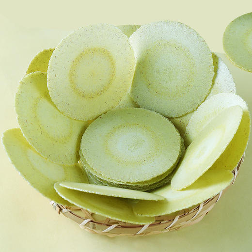 「9.9元包邮！一箱10袋装」啵啵卷网红蔬青汁薄脆  休闲零食饼干 商品图3