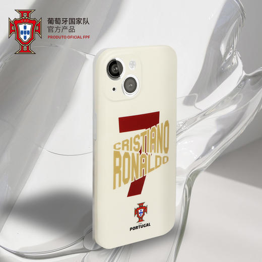 葡萄牙国家队官方商品 | C罗米色印号款手机壳 新款足球迷周边礼 商品图2