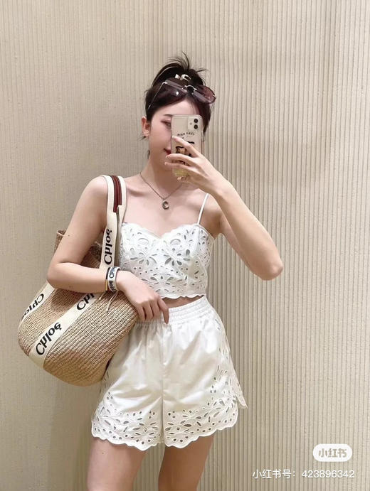 Chloe woody 草编水桶包 商品图2