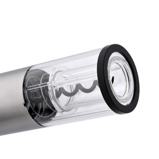 预售31号发货KLT 电动红酒开瓶器 不锈钢充电款  一键开瓶、即开即醒 5合1套装：电动开瓶器、倒酒器、真空酒塞、割锡纸刀、收纳底座 商品图6