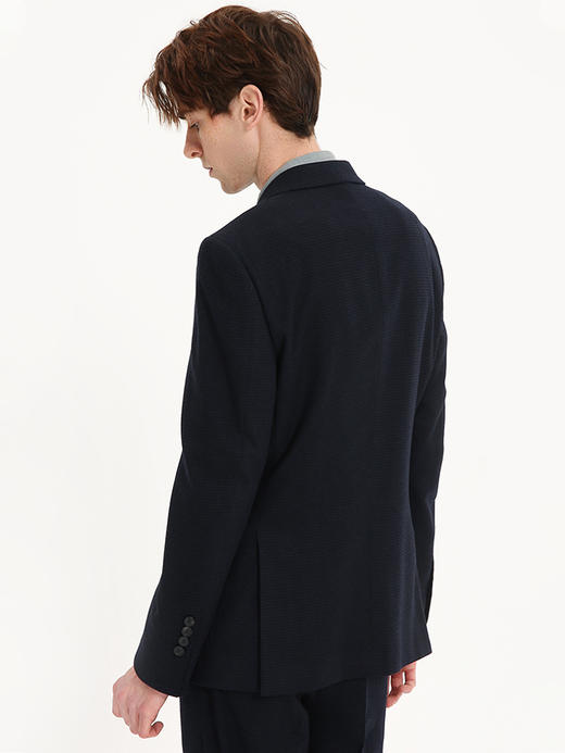 callisto藏青全绵羊毛西服 FSBWJ072C NA 商品图3