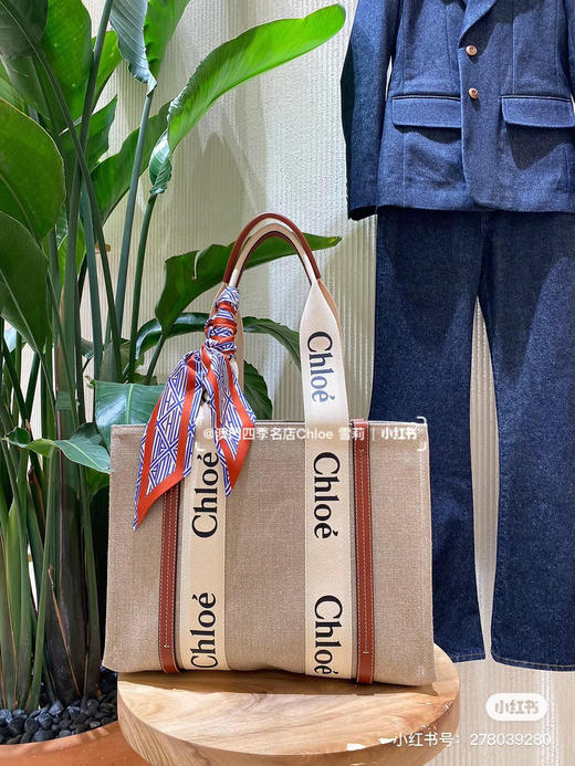 Chloe原单麻布woody 商品图1