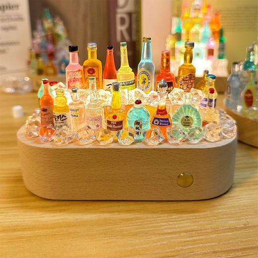 手工diy小酒瓶城堡小夜灯氛围灯桌面装饰摆件创意送男友生日礼物 商品图4