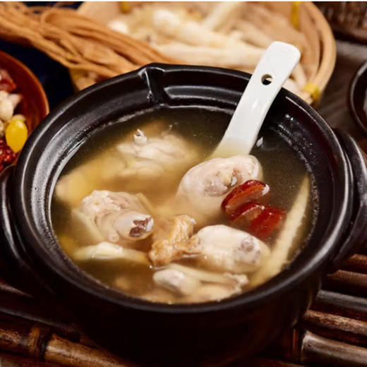 味云坊十全乌鸡鸽子汤料【305g】 商品图1