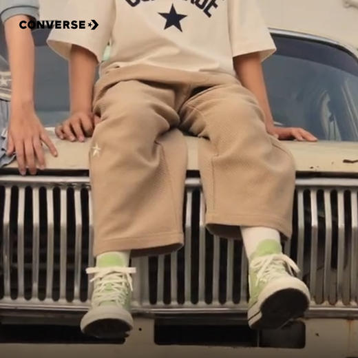 CONVERSE 匡威 秋 大童小童 儿童童装长裤 CNVN-WP-D981 商品图0