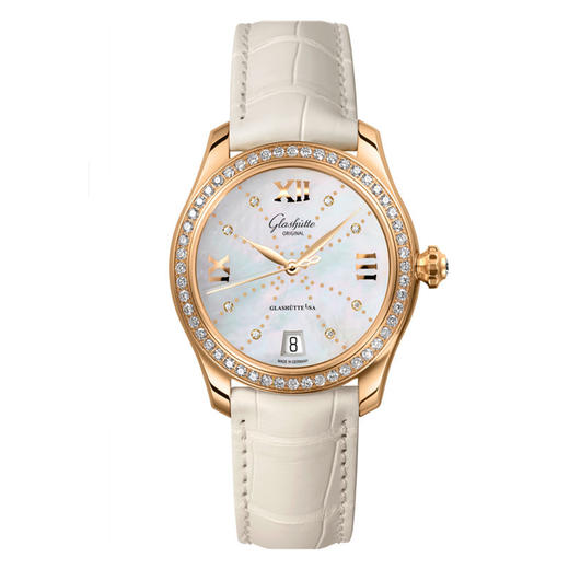 格拉苏蒂原创 （Glashütte Original）女士系列腕表 1-39-22-12-11-44 (针扣) 商品图0