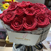 【爱&SWEET 】19朵红玫瑰小香风精品花束 商品缩略图1