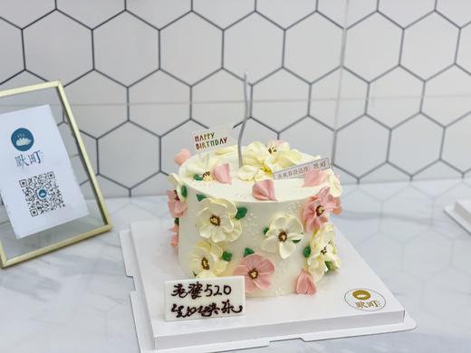 很漂亮很优雅裱花蛋糕 商品图2