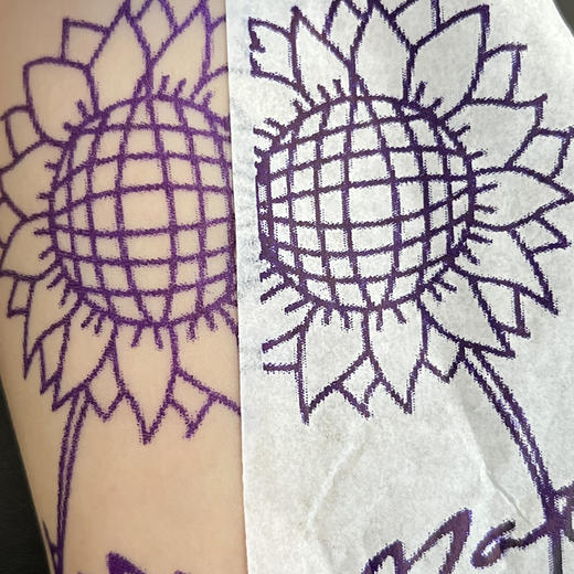 途马机器转印纸热敏转印纸手描细线条纹身转印专用惊蛰刺青器材 商品图3