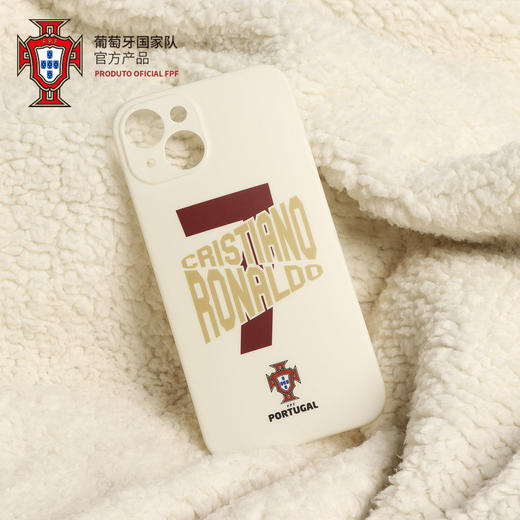 葡萄牙国家队官方商品 | C罗米色印号款手机壳 新款足球迷周边礼 商品图3