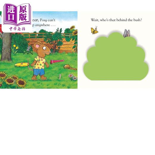 【中商原版】Pip and Posy 波西和皮普触摸翻翻书2册套装 在海滩At the Seaside 在花园In the Garden 纸板书儿童绘本 英文原版 进口图书 商品图3