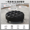 家用美缝凳滑轮小凳子万向轮矮凳带轮擦地移动小板凳学步神奇圆凳 商品缩略图1