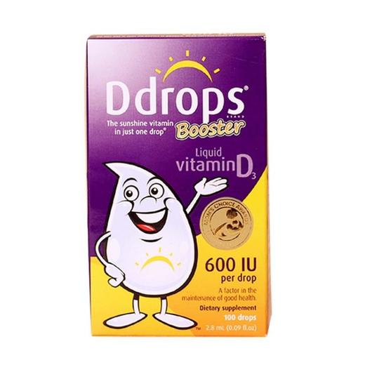 【品牌防伪码】Ddrops滴卓思 幼儿维生素D3 600IU100滴（紫色） 商品图1