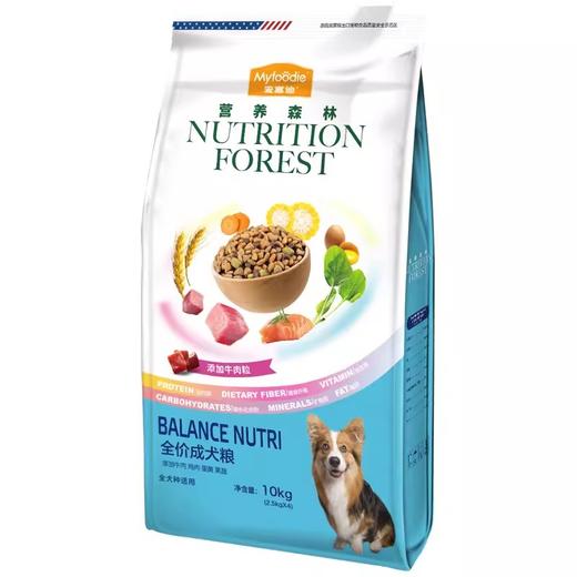 麦富迪狗粮营养森林小型犬成犬泰迪柯基比熊博美通用型幼犬粮10kg 商品图2