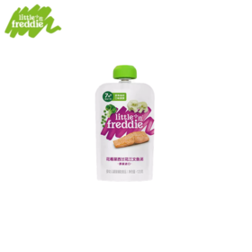 小皮花椰菜西兰花三文鱼泥