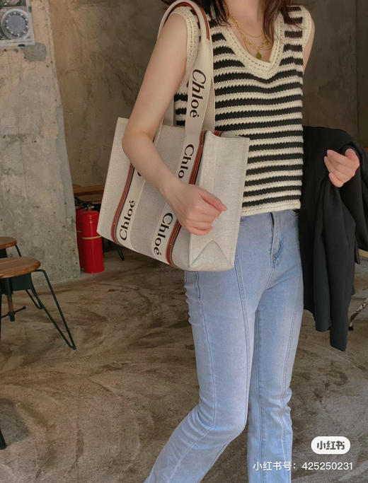 Chloe原单麻布woody 商品图2