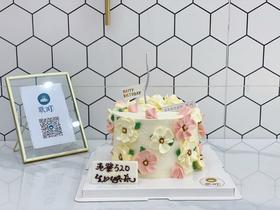 很漂亮很优雅裱花蛋糕