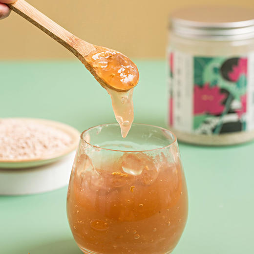 一米市集严选 刀削纯藕粉250g/罐 山塘红花鲜莲藕 香绵润滑 商品图2