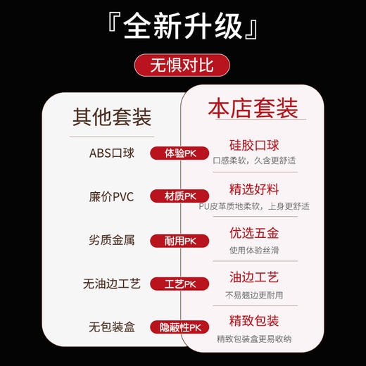 【SM-ebde】 SM电击束缚套装 皮革套装 商品图3