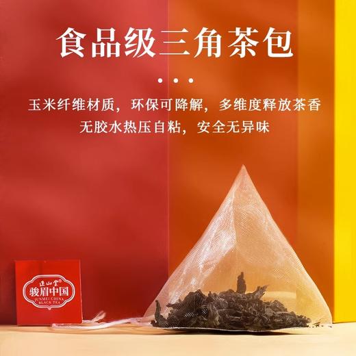 正山堂骏眉中国 中式骏眉红茶 茶包小袋装便携盒装30g 商品图5
