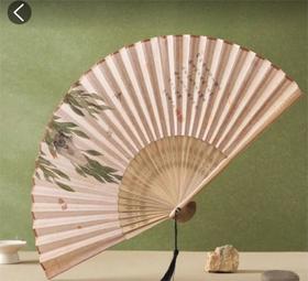 别物志*南京市博物总馆设计师联名款 中国风折叠纸扇